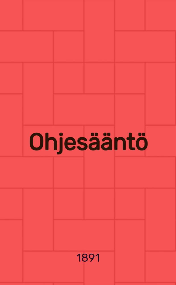 Ohjesääntö