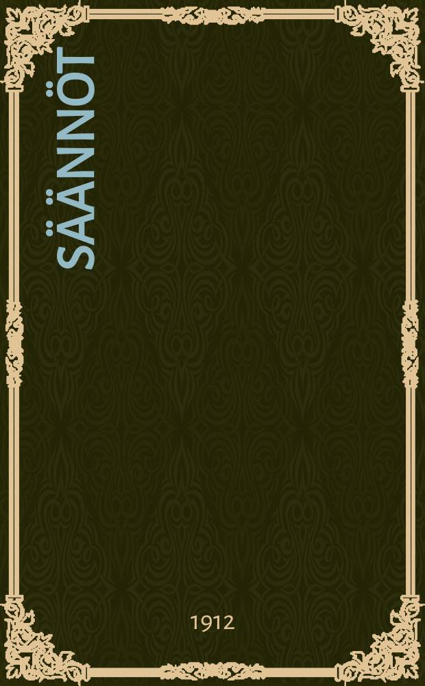 S&auml;&auml;nn&ouml;t