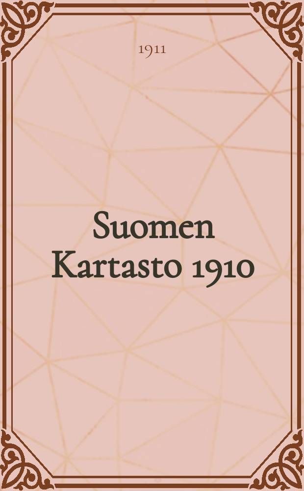 Suomen Kartasto 1910
