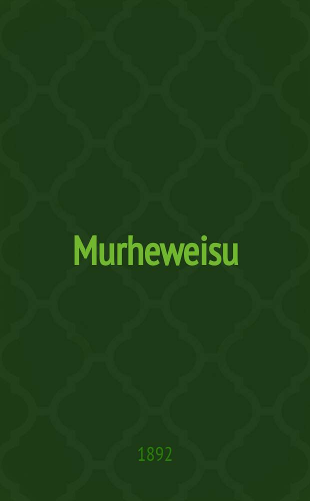 Murheweisu