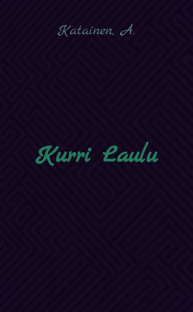 Kurri Laulu