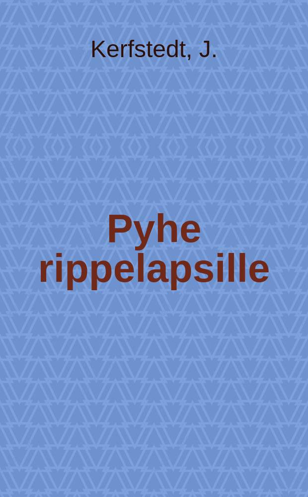 Pyhe rippelapsille