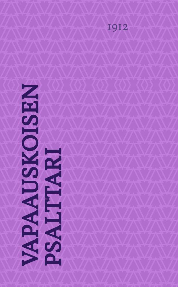 Vapaauskoisen psalttari
