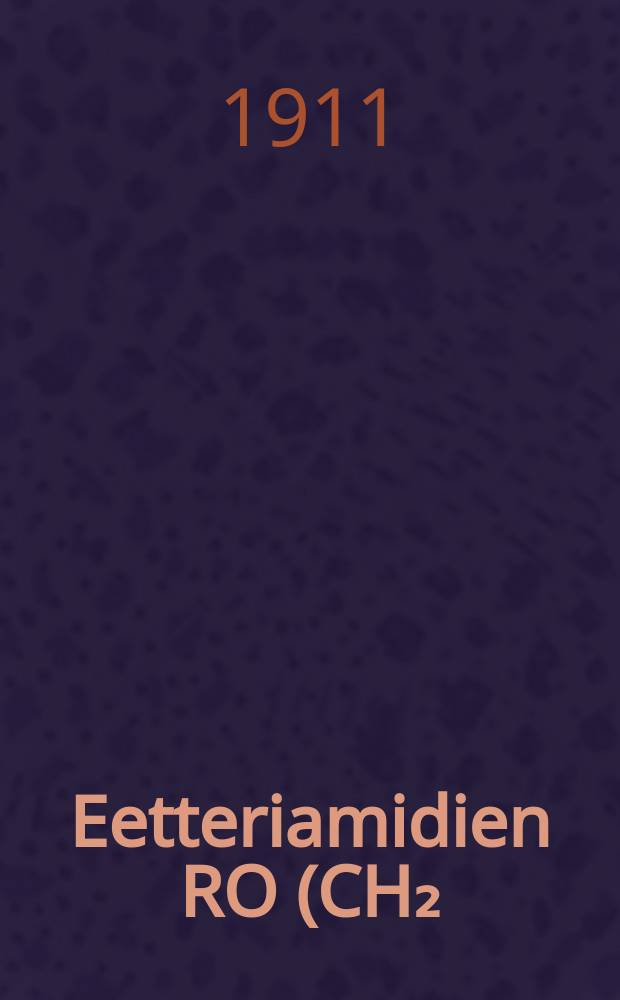 Eetteriamidien RO (CH₂)n ∙ CONH₂ hydrolysinopeus