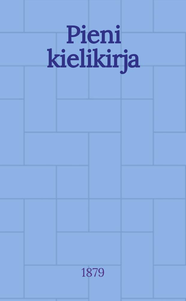 Pieni kielikirja