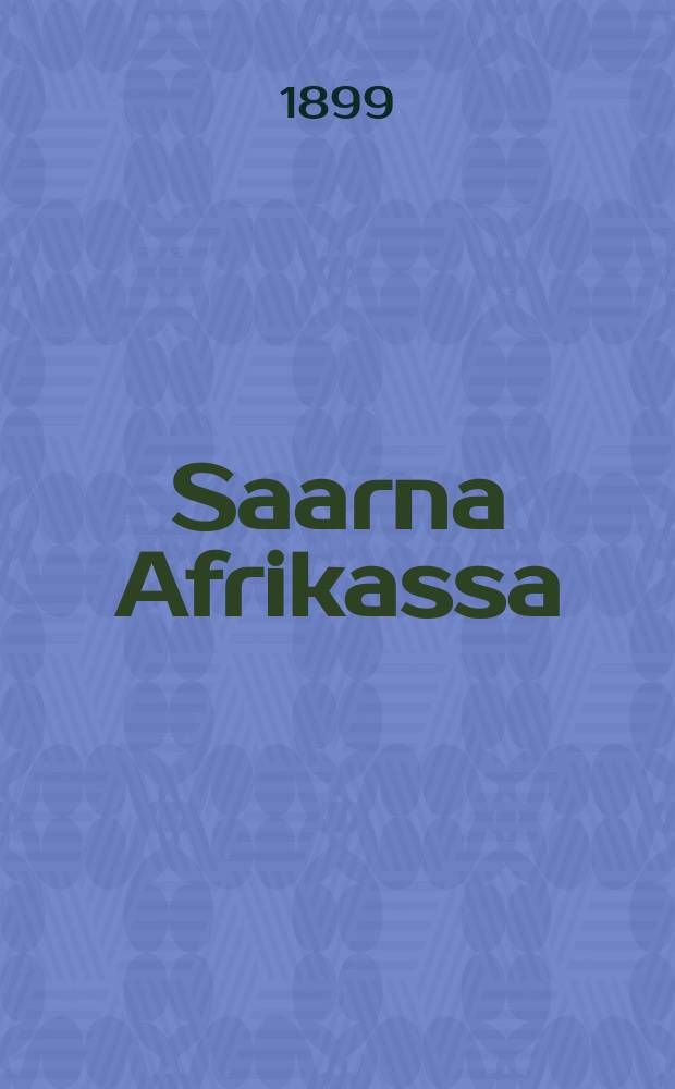 Saarna Afrikassa