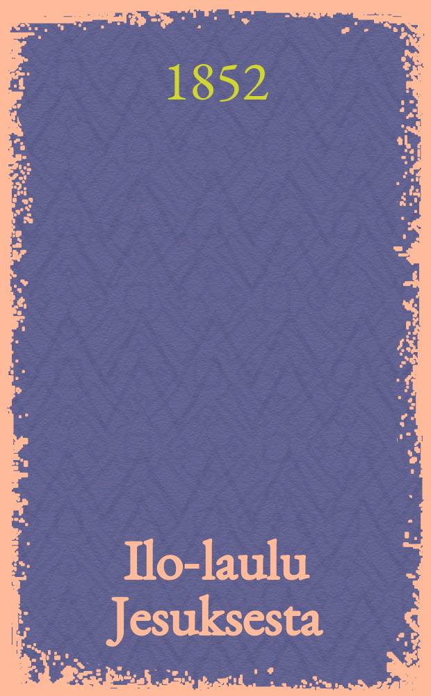 Ilo-laulu Jesuksesta