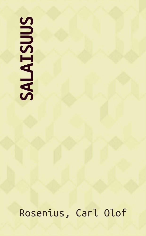 Salaisuus