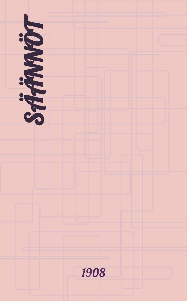 S&auml;&auml;nn&ouml;t