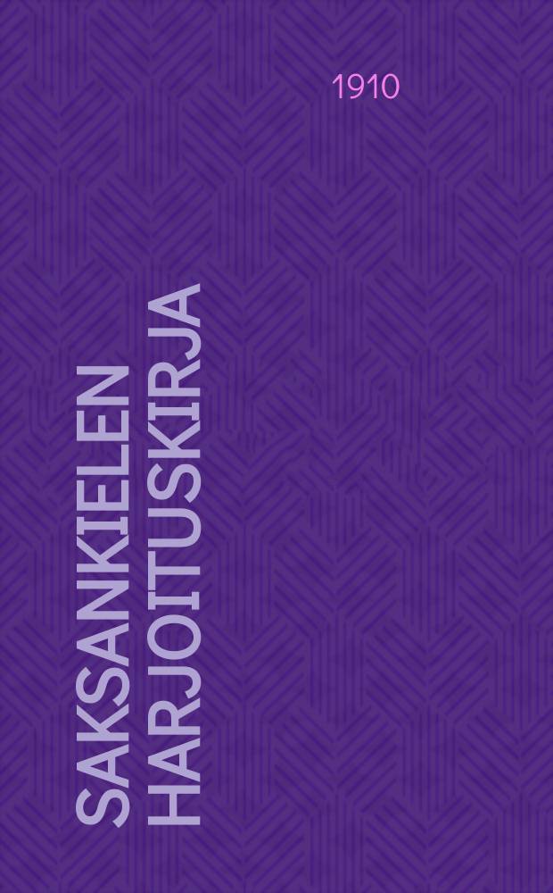 Saksankielen harjoituskirja