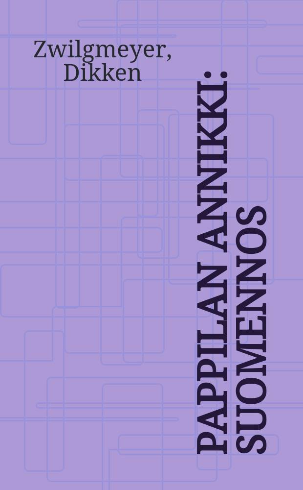 Pappilan Annikki : Suomennos