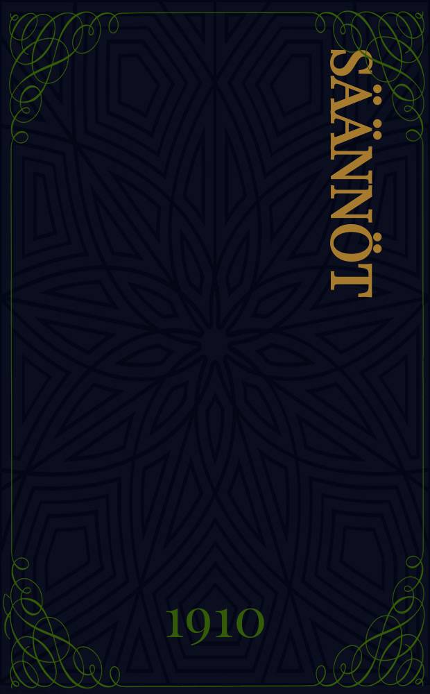 S&auml;&auml;nn&ouml;t