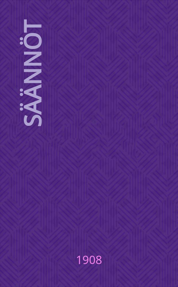 S&auml;&auml;nn&ouml;t