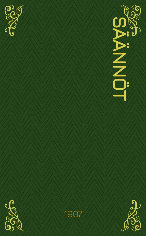 S&auml;&auml;nn&ouml;t