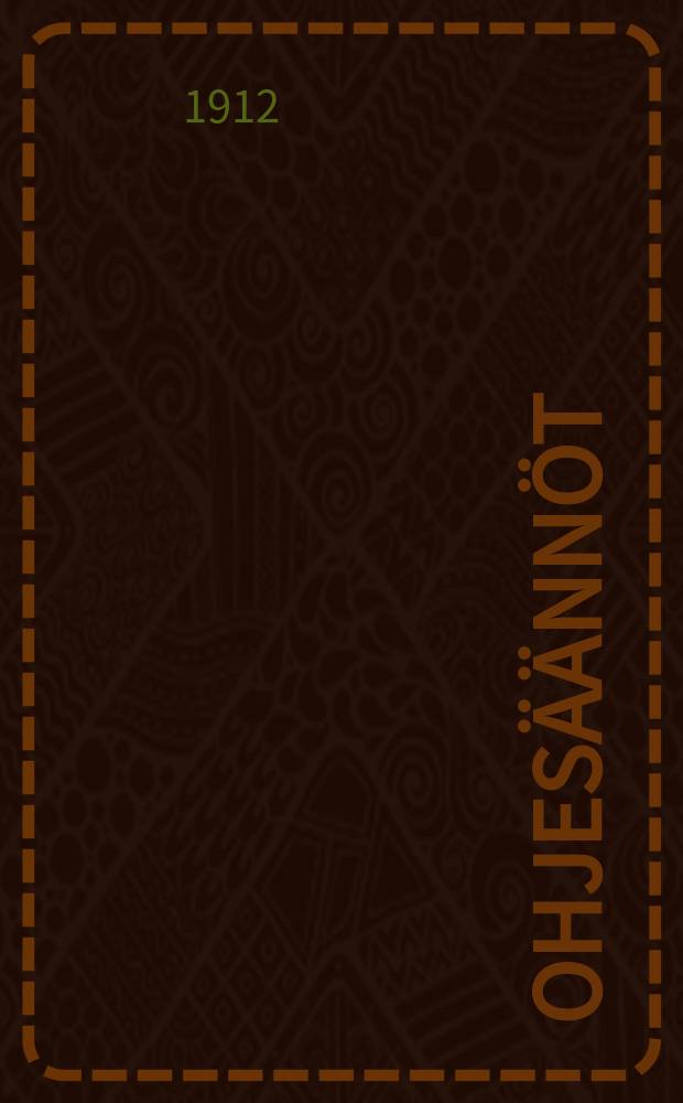 Ohjesäännöt
