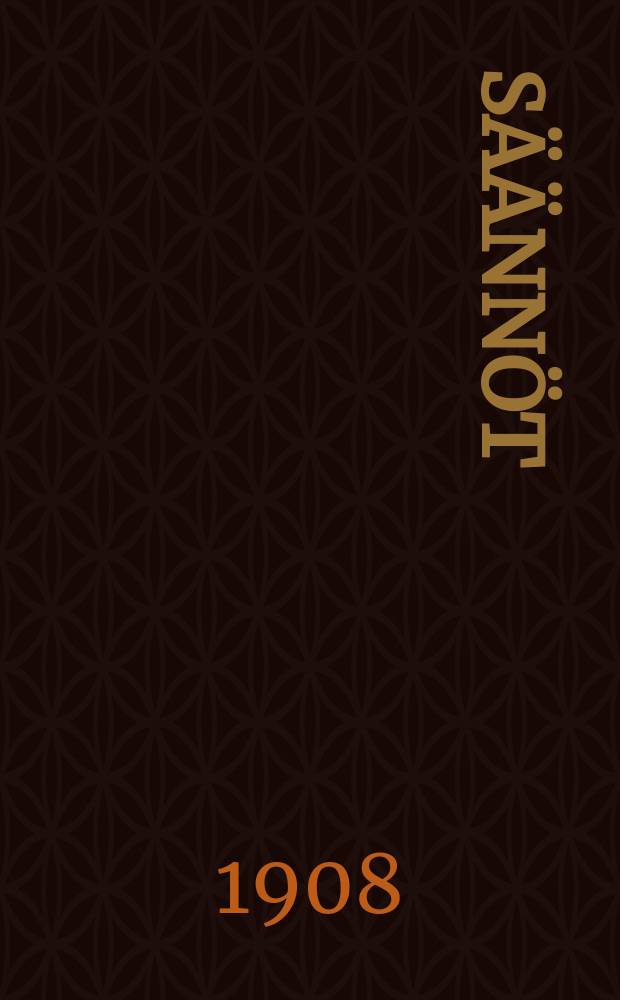 S&auml;&auml;nn&ouml;t