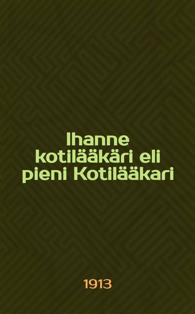 Ihanne kotil&auml;&auml;k&auml;ri eli pieni Kotil&auml;&auml;kari