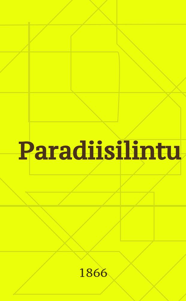 Paradiisilintu