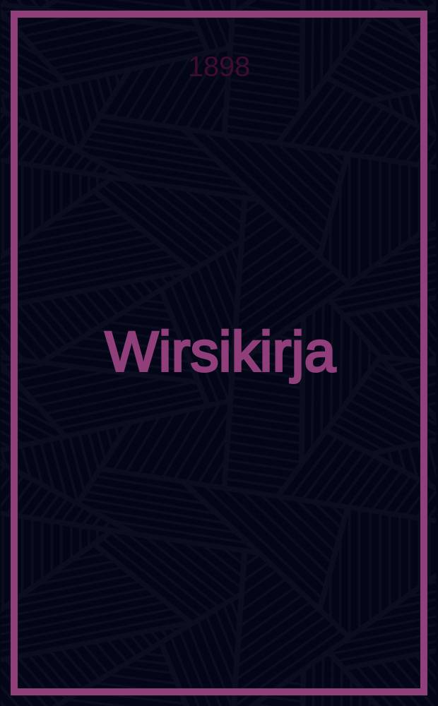 Wirsikirja