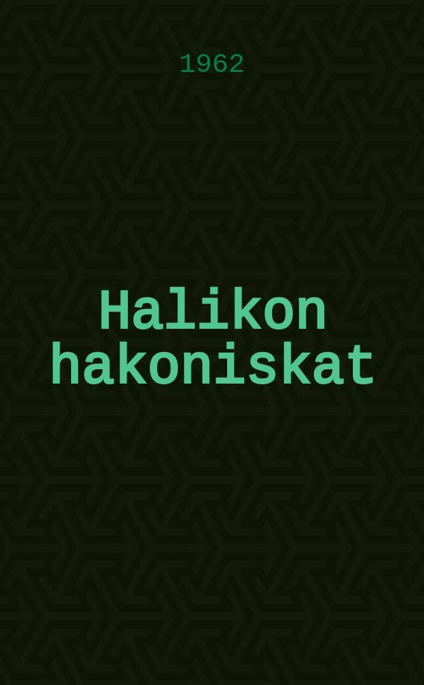 Halikon hakoniskat