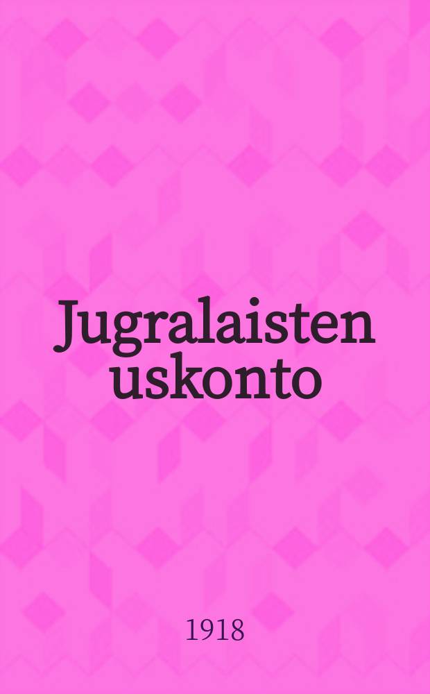 Jugralaisten uskonto