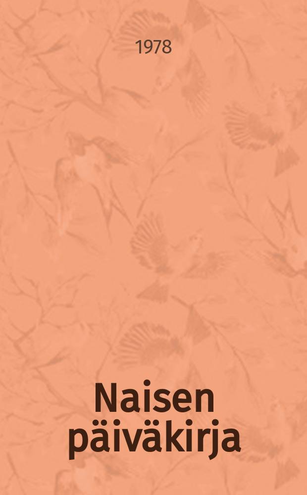 Naisen päiväkirja