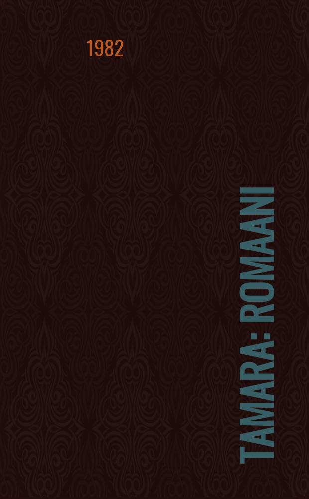 Tamara : Romaani