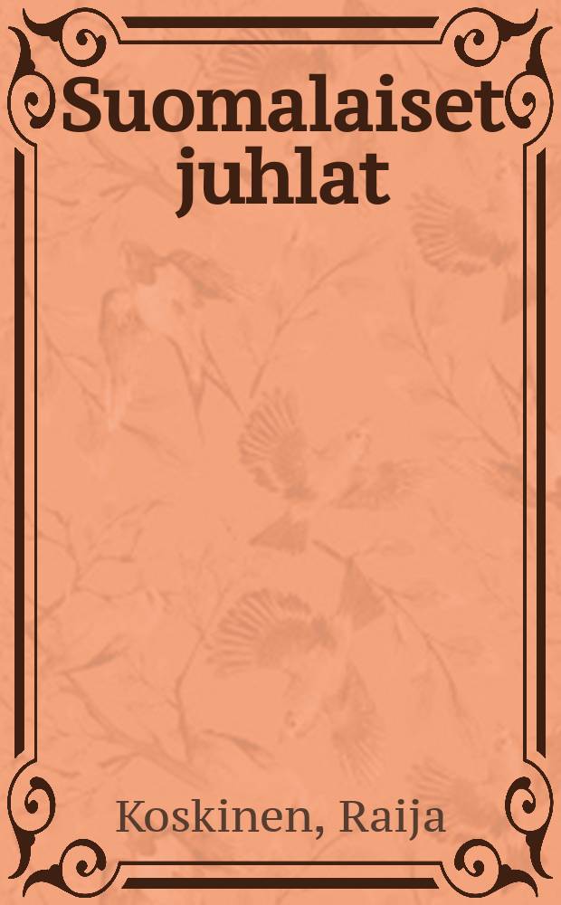 Suomalaiset juhlat
