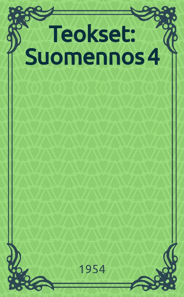 Teokset : Suomennos 4:stä venäjänkielisestä painoksesta. osa2 : 1895-1897