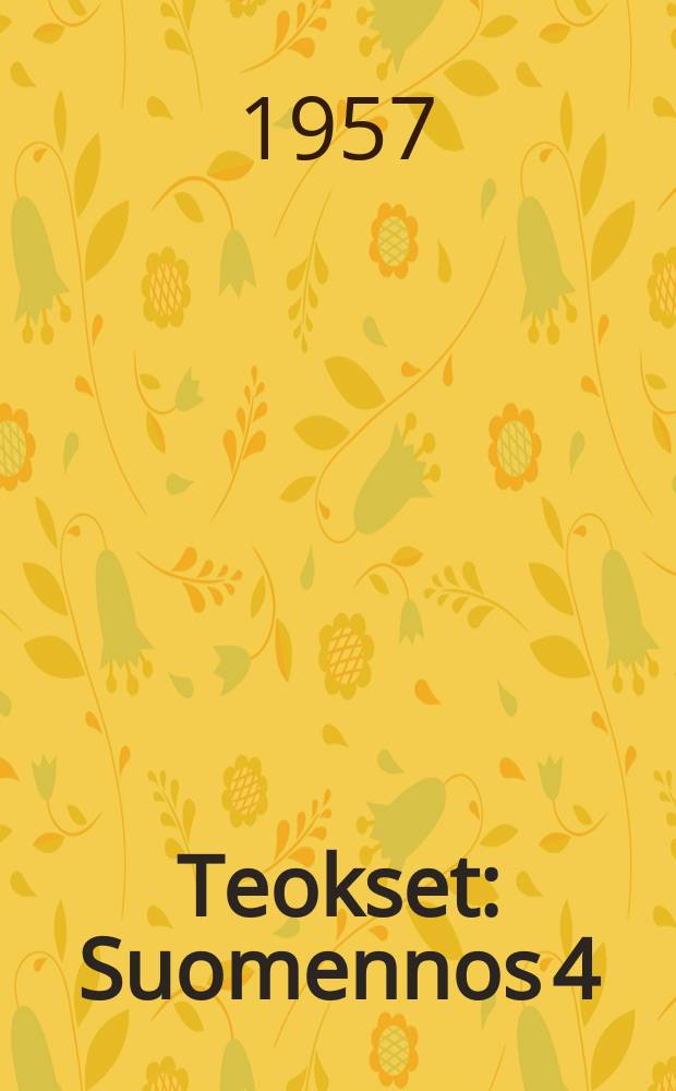 Teokset : Suomennos 4:stä venäjänkielisestä painoksesta. osa14 : 1908