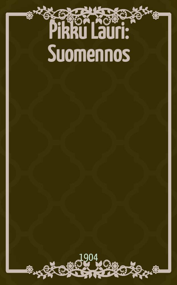 Pikku Lauri : Suomennos
