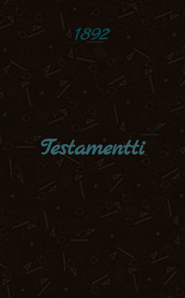 Testamentti