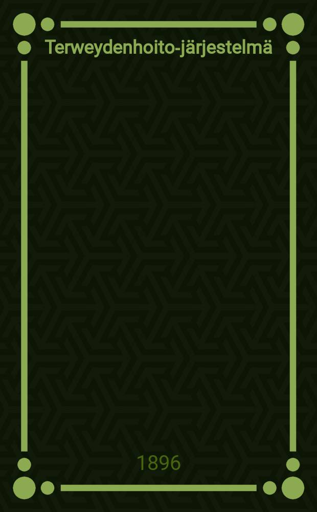 Terweydenhoito-järjestelmä