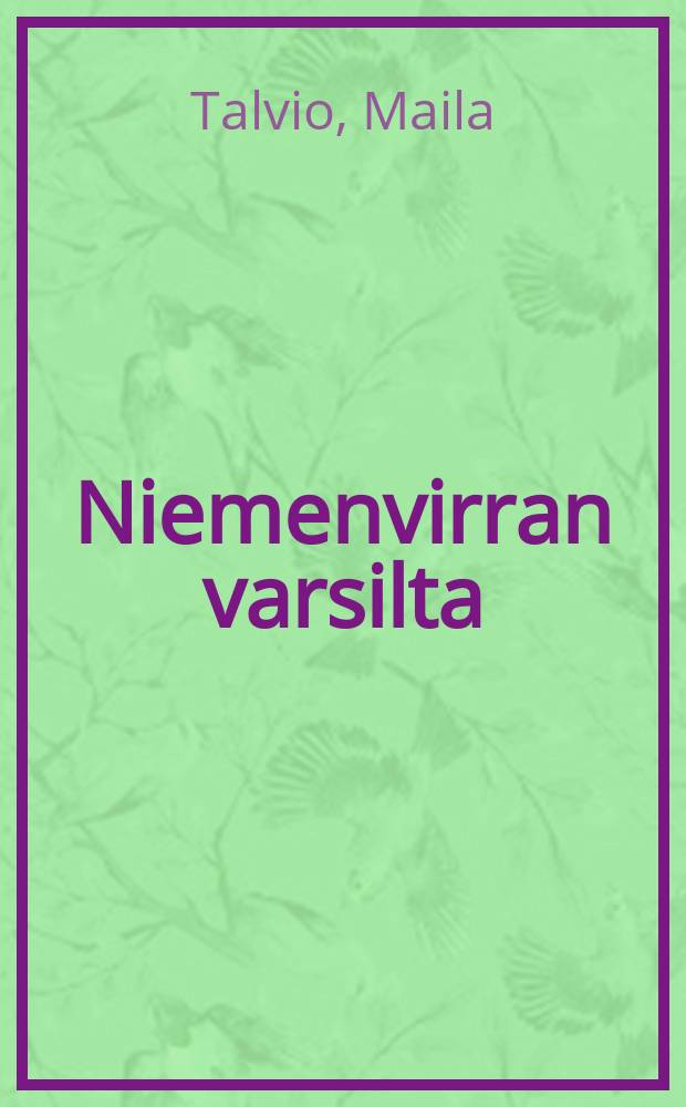 Niemenvirran varsilta