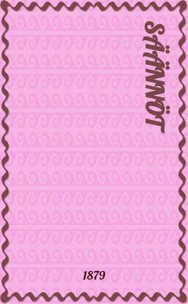 S&auml;&auml;nn&ouml;t