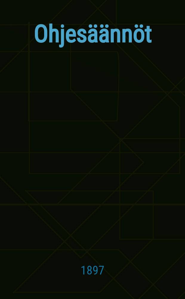 Ohjes&auml;&auml;nn&ouml;t