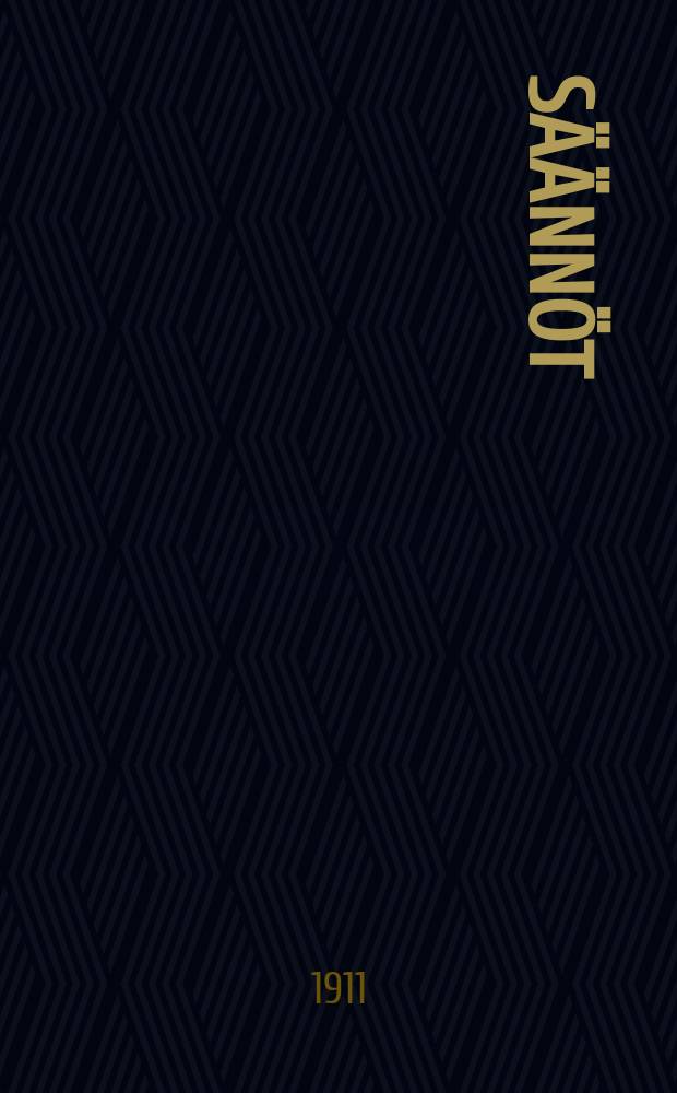 S&auml;&auml;nn&ouml;t