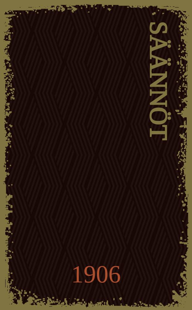 S&auml;&auml;nn&ouml;t