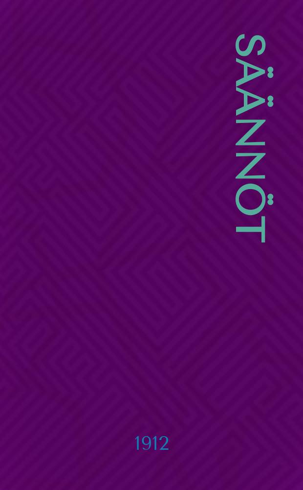 S&auml;&auml;nn&ouml;t