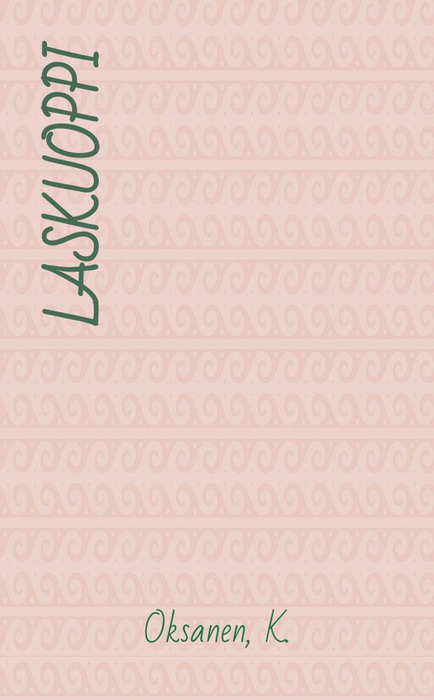 Laskuoppi