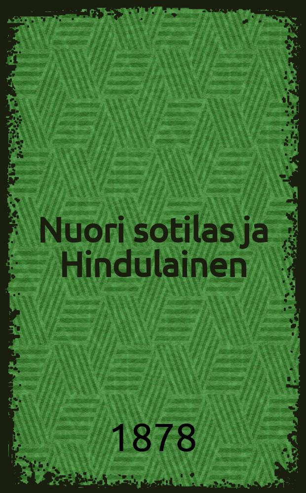 Nuori sotilas ja Hindulainen