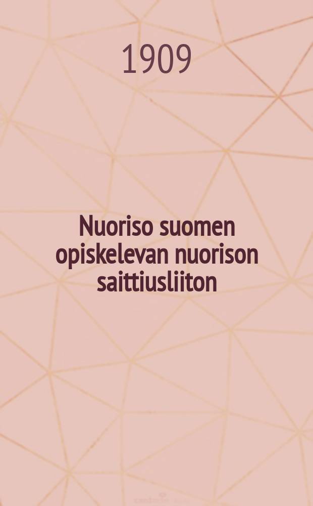 Nuoriso suomen opiskelevan nuorison saittiusliiton