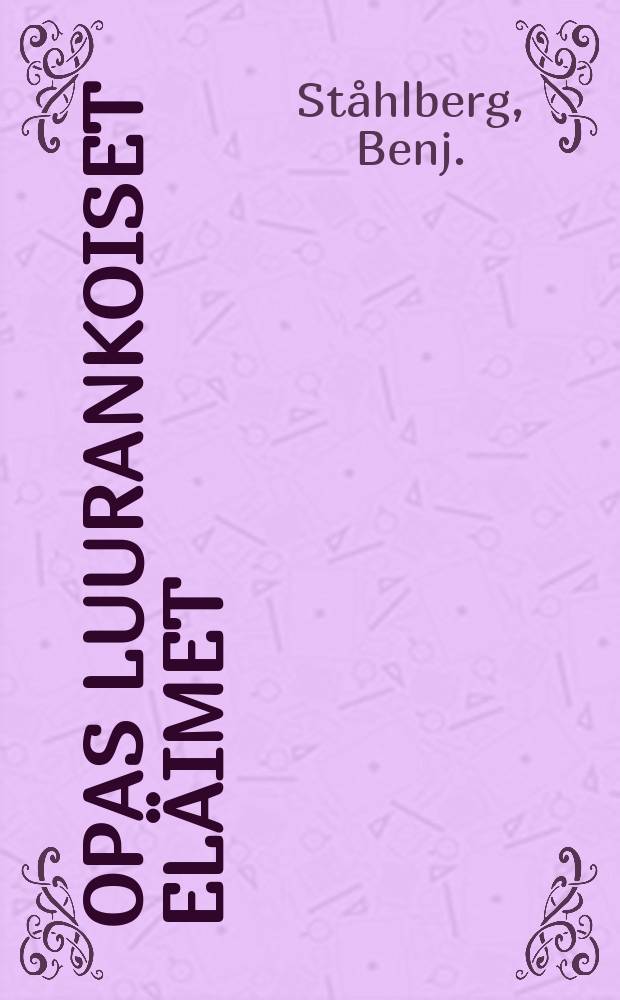 Opas luurankoiset eläimet