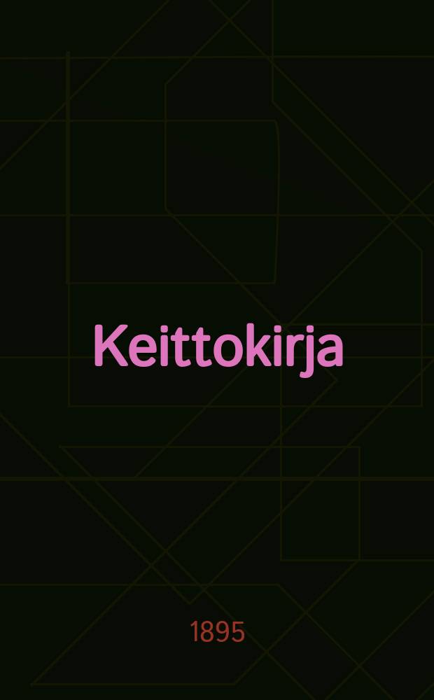 Keittokirja