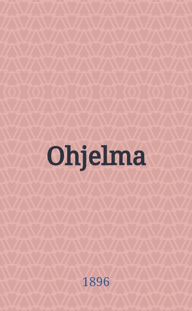 Ohjelma