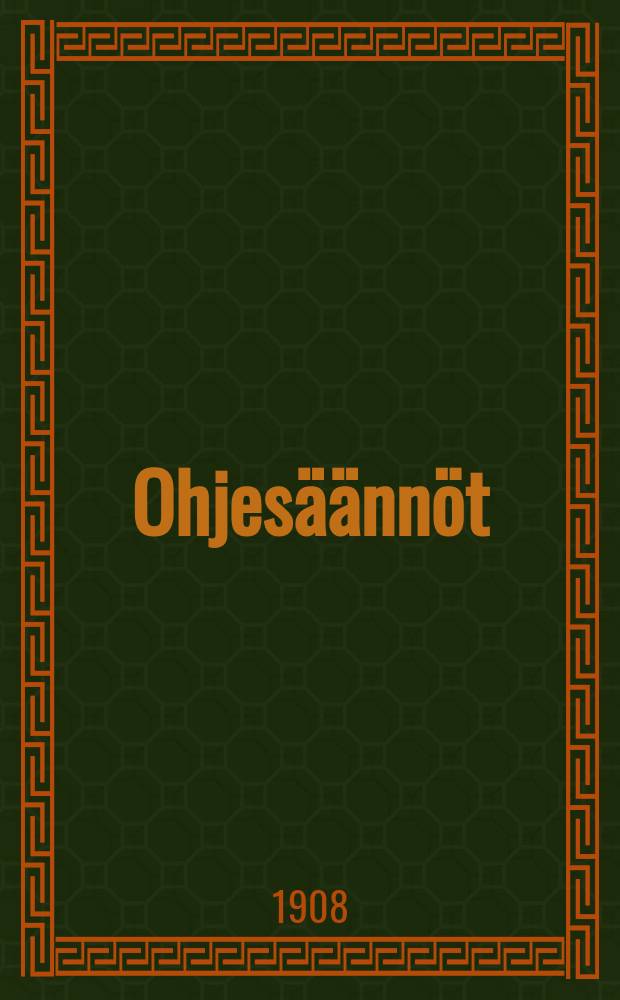 Ohjes&auml;&auml;nn&ouml;t