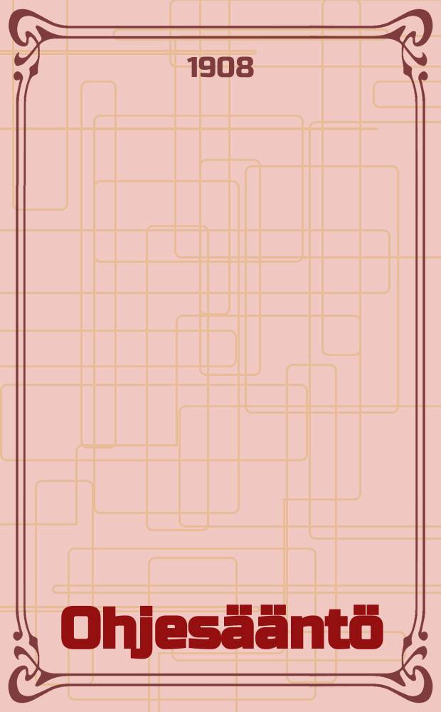 Ohjes&auml;&auml;nt&ouml;