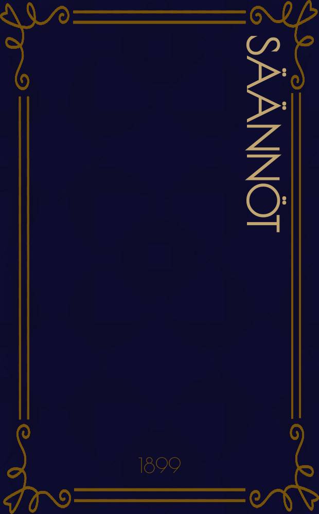 S&auml;&auml;nn&ouml;t