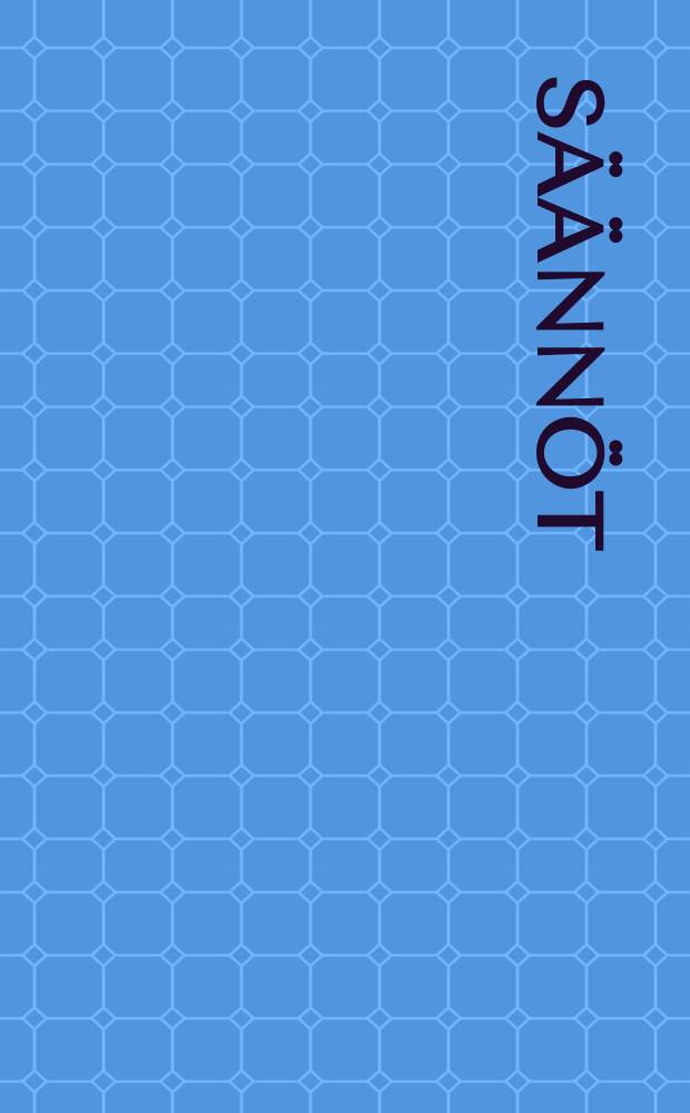 Säännöt