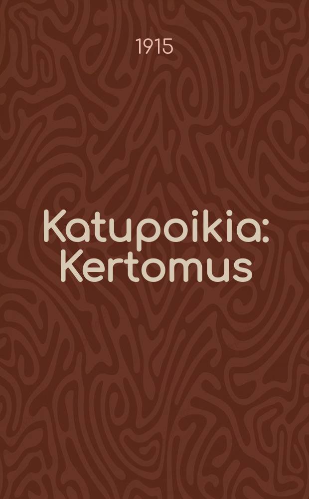 Katupoikia : Kertomus